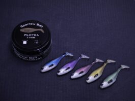 Przynęta gumowa Płotka Natural Mix 7 cm/ 10 szt