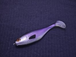 Przynęta Gumowa Płotka Natural Purple 10 cm