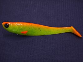 Przynęta Gumowa Slick Bleak Seledyn Pomarańczowy Grzbiet 16 cm