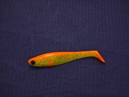 Przynęta Gumowa Slick Bleak Seledyn Pomarańczowy Grzbiet