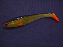 Przynęta Gumowa Slick Bleak Złoty Czarny Grzbiet 16 cm