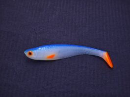 Przynęta Gumowa Slick Bleak Biały Niebieski Grzbiet