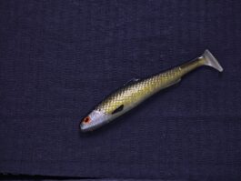 Przynęta Gumowa Kiełb Natural Gold 8 cm