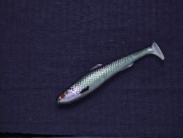 Przynęta Gumowa Kiełb 8 cm Natural Green