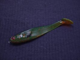 Przynęta Gumowa Slick Bleak 12 cm Herbata Czarny Grzbiet