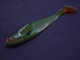 Przynęta Gumowa Slick Bleak 16 cm Herbata Czarny Grzbiet