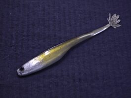 Przynęta Gumowa Minnow 420 12 cm Natural Gold